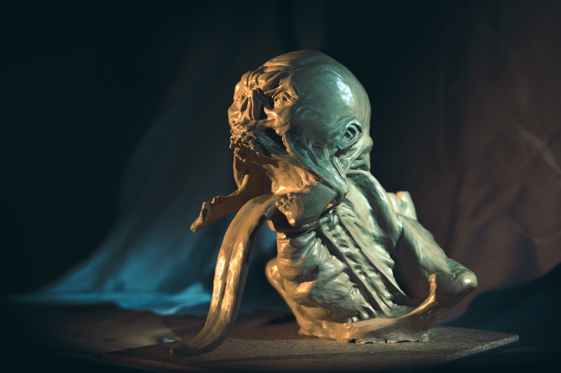 Illustration for article titled Lovecraftian Terror, Sculpted For A Video Game